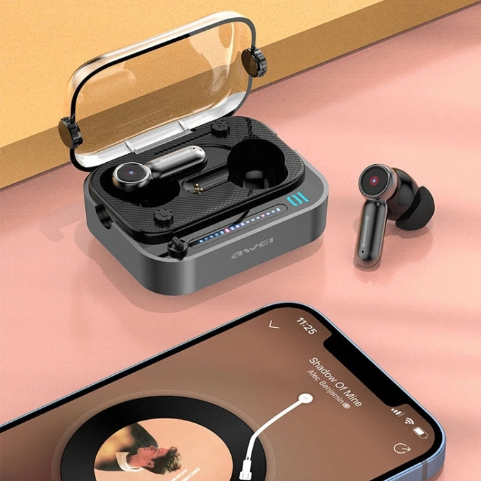 Auriculares inalámbricos Bluetooth para juegos awei T58