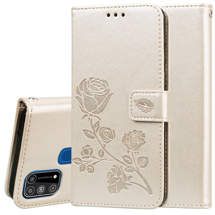 Estuche de cuero de PU con tapa horizontal en relieve rosa con soporte y ranuras para tarjetas y billetera, For Xiaomi Redmi Note 9 Pro, For Huawei P40, For Huawei P40 Lite, For Huawei P40 Pro, For Galaxy M31, For Galaxy A01