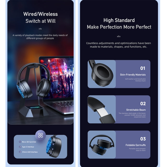 Audífonos Estéreo Inalámbricos Wei A780 Pro
