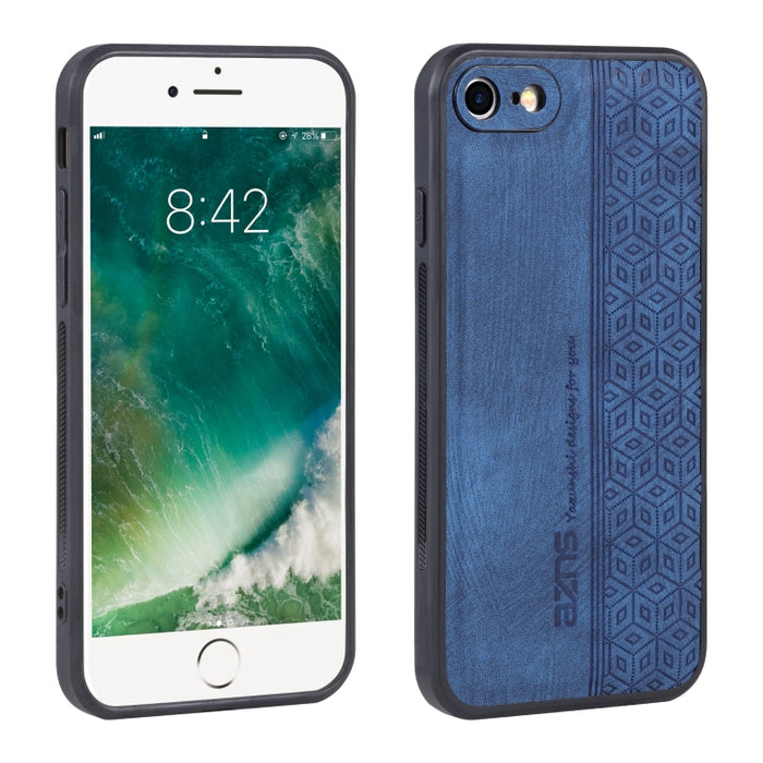 Estuche para teléfono con sensación de piel en relieve AZNS 3D