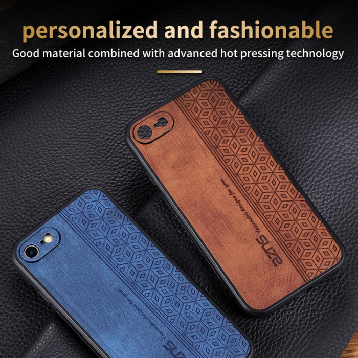 Estuche para teléfono con sensación de piel en relieve AZNS 3D