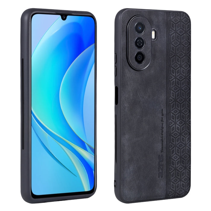 Estuche para teléfono con sensación de piel en relieve AZNS 3D, For iPhone 8 Plus / 7 Plus, For iPhone XR, For vivo Y33e, For Huawei Enjoy 50 / nova Y70, For Huawei nova 9 SE / Honor 50 SE, For Huawei nova 10, For Huawei nova 10 Pro                    ...