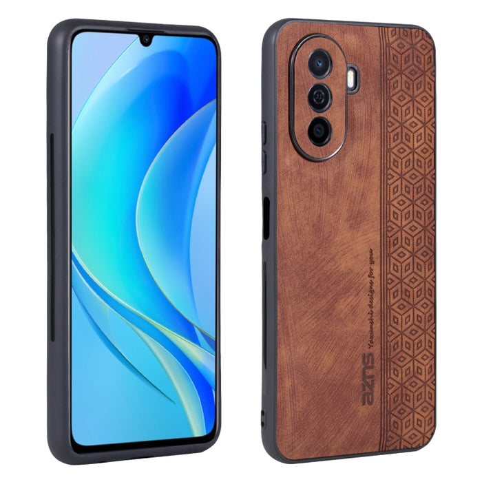 Estuche para teléfono con sensación de piel en relieve AZNS 3D, For iPhone 8 Plus / 7 Plus, For iPhone XR, For vivo Y33e, For Huawei Enjoy 50 / nova Y70, For Huawei nova 9 SE / Honor 50 SE, For Huawei nova 10, For Huawei nova 10 Pro                    ...