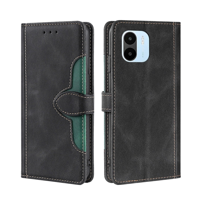 Estuche para teléfono de cuero con hebilla magnética y sensación de piel, For vivo Y35 4G / Y22 / Y22s, For Xiaomi Redmi A1, For Nokia G400, For Sharp Aquos Sense7