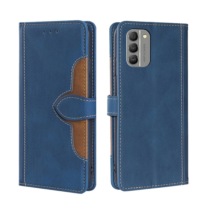 Estuche para teléfono de cuero con hebilla magnética y sensación de piel, For vivo Y35 4G / Y22 / Y22s, For Xiaomi Redmi A1, For Nokia G400, For Sharp Aquos Sense7