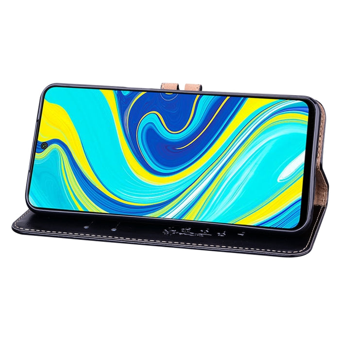 Estuche de cuero con tapa horizontal con textura de cera de aceite de estilo comercial, con soporte y ranuras para tarjetas y billetera, For Xiaomi Redmi Note 9 Pro, For Huawei P40 Lite, For Huawei P40, For Huawei P40 Pro, For Galaxy M31