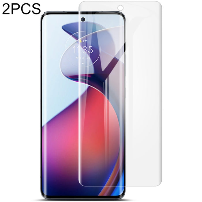 2 protectores de película de hidrogel de pantalla completa curvo imak.