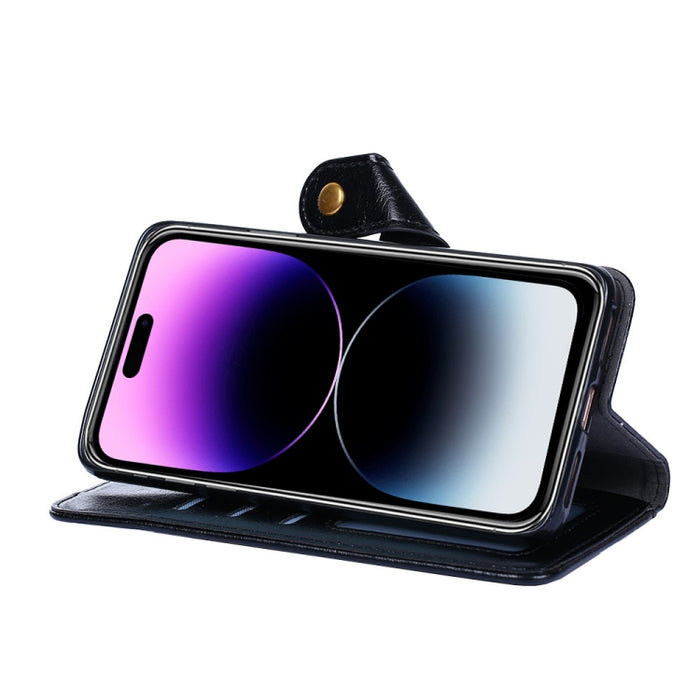Funda de cuero con cremallera para teléfono, For vivo Y35 4G / Y22 / Y22s, For Xiaomi Redmi A1, For Sharp Aquos Sense7