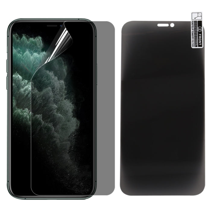 0.1mm 2.5D Cubierta completa Anti-espía Protector de pantalla Película de hidrogel a prueba de explosiones, For iPhone 11 / XR (1 PC), For iPhone 11 Pro / XS (1 PC), For iPhone 11 Pro Max / XS Max (1 PC)