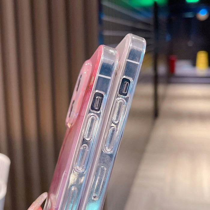 Estuche para teléfono de mármol esmaltado de color