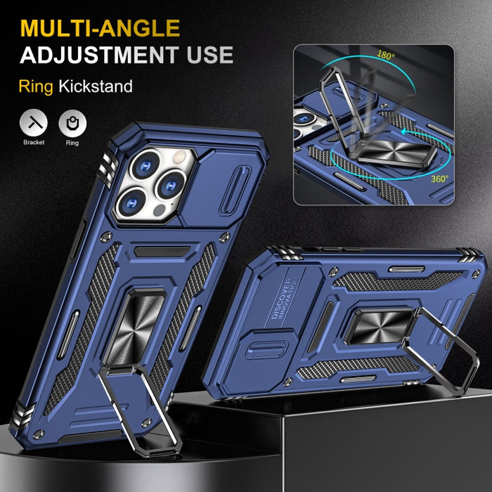 Armor PC + TPU Funda protectora para teléfono con cámara