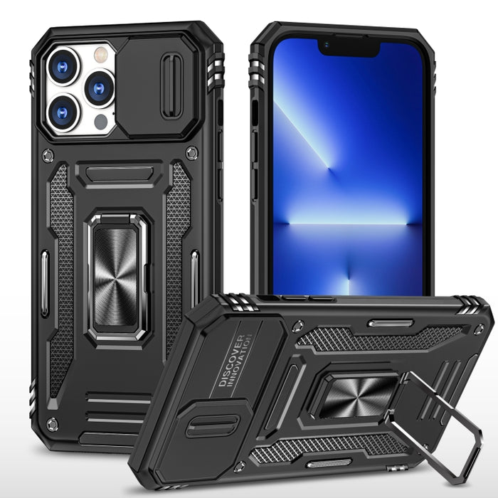 Armor PC + TPU Funda protectora para teléfono con cámara