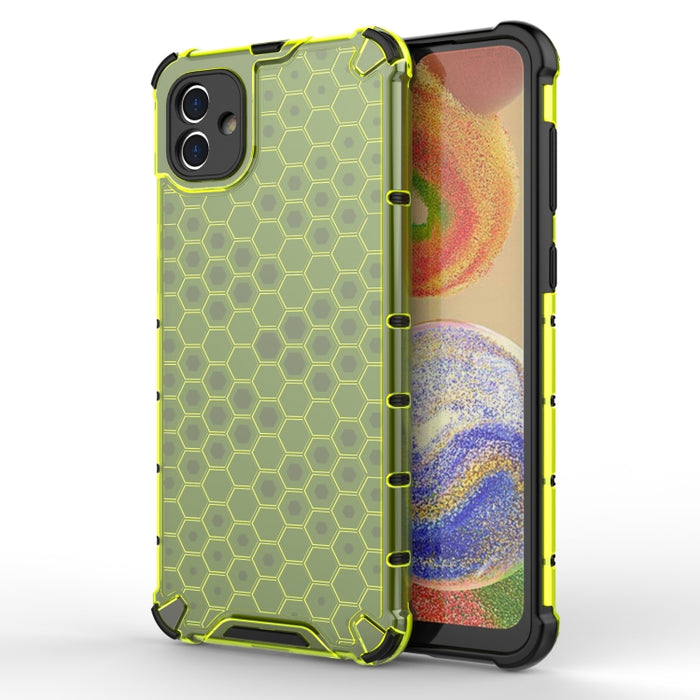 Caja del teléfono PC + TPU a prueba de golpes Honeycomb, For Samsung Galaxy A04 4G, For Realme C33 4G India, For Xiaomi Redmi A1