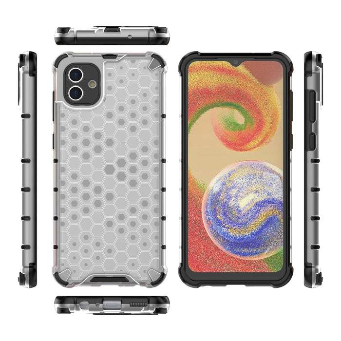 Caja del teléfono PC + TPU a prueba de golpes Honeycomb, For Samsung Galaxy A04 4G, For Realme C33 4G India, For Xiaomi Redmi A1