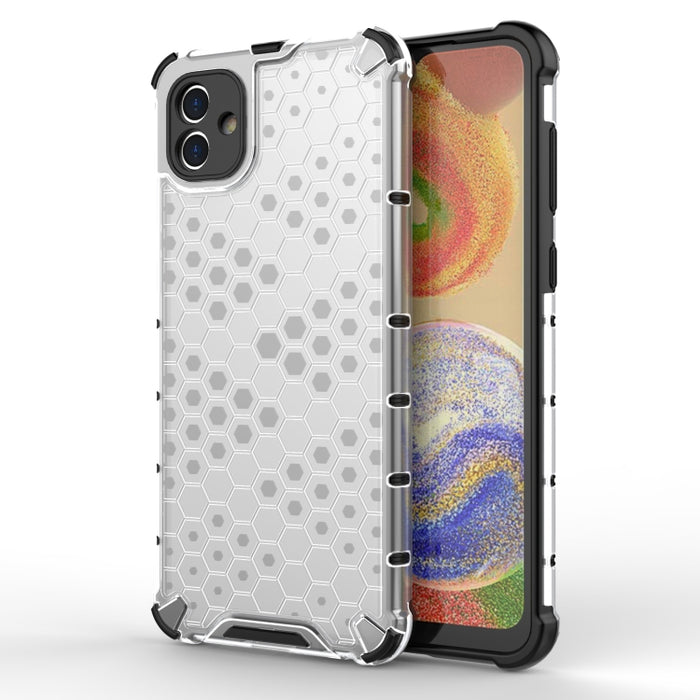 Caja del teléfono PC + TPU a prueba de golpes Honeycomb, For Samsung Galaxy A04 4G, For Realme C33 4G India, For Xiaomi Redmi A1