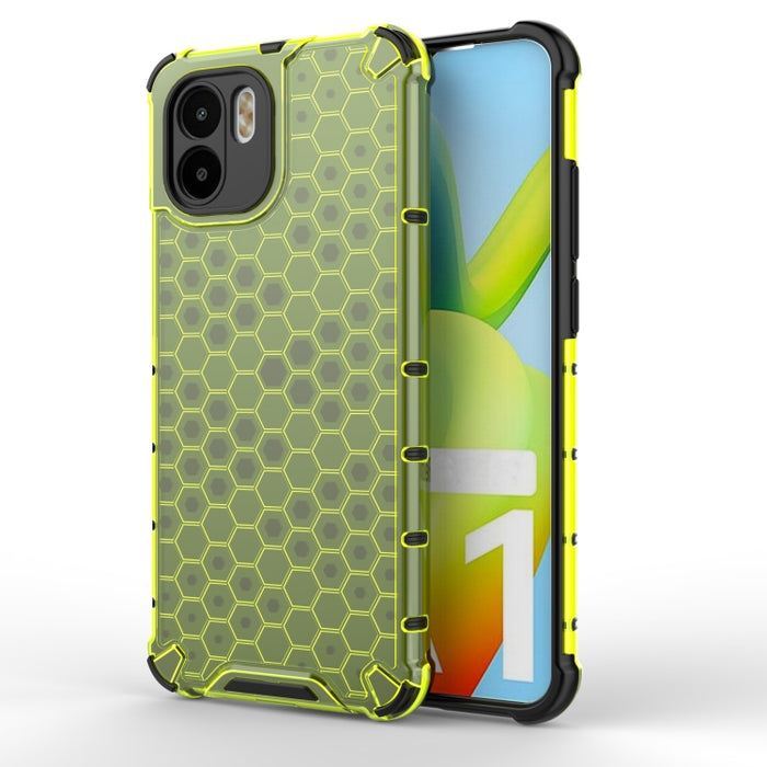 Caja del teléfono PC + TPU a prueba de golpes Honeycomb, For Samsung Galaxy A04 4G, For Realme C33 4G India, For Xiaomi Redmi A1