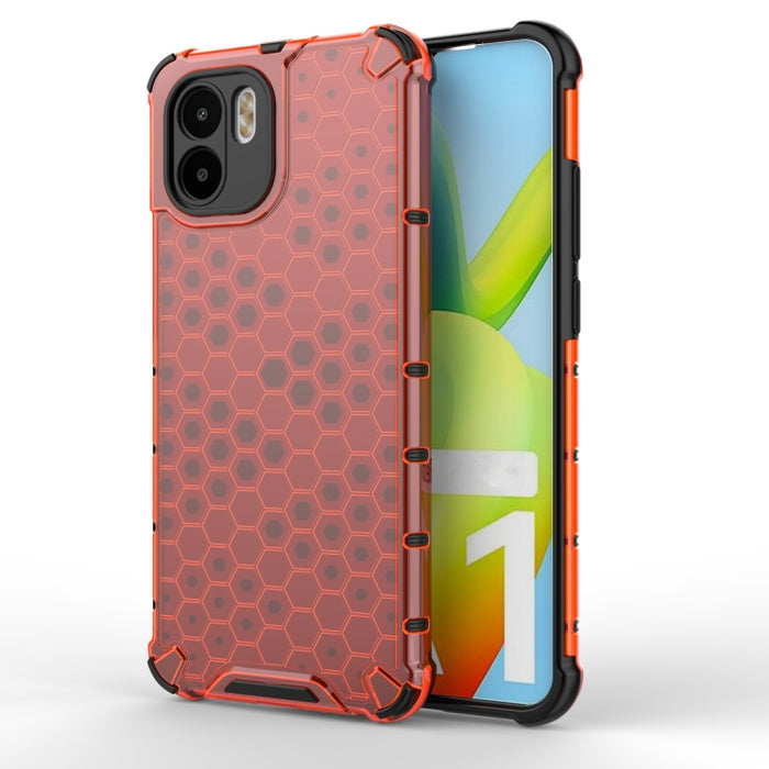 Caja del teléfono PC + TPU a prueba de golpes Honeycomb, For Samsung Galaxy A04 4G, For Realme C33 4G India, For Xiaomi Redmi A1