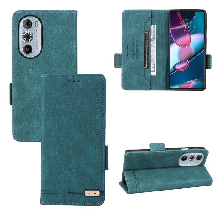 Caja de teléfono de cuero con cierre magnético, For vivo Y22s / Y35, For Xiaomi Redmi 10 5G / Note 11E, For Motorola Edge X30 / Edge 30 Pro / Edge+ 2022, For Sharp Aquos Sense 7