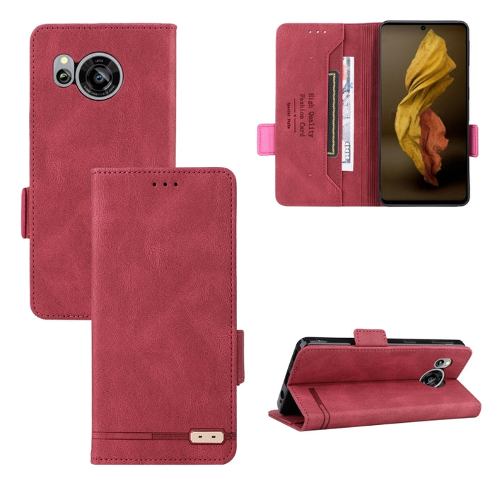 Caja de teléfono de cuero con cierre magnético, For vivo Y22s / Y35, For Xiaomi Redmi 10 5G / Note 11E, For Motorola Edge X30 / Edge 30 Pro / Edge+ 2022, For Sharp Aquos Sense 7