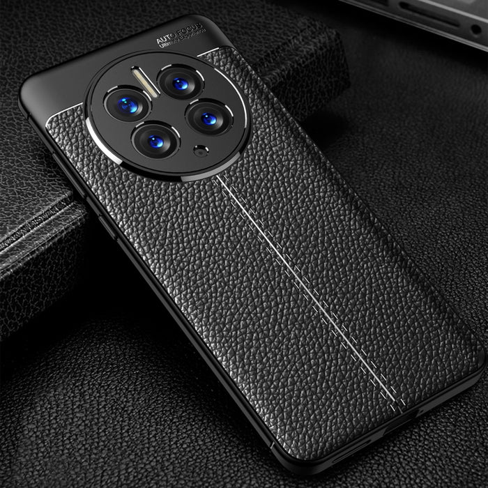 Caja del teléfono de TPU con textura de litchi, For Huawei Mate 50 Pro, For Huawei Mate 50, For Xiaomi Civi 2