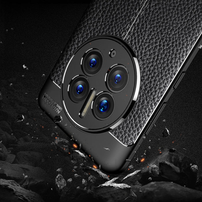 Caja del teléfono de TPU con textura de litchi, For Huawei Mate 50 Pro, For Huawei Mate 50, For Xiaomi Civi 2
