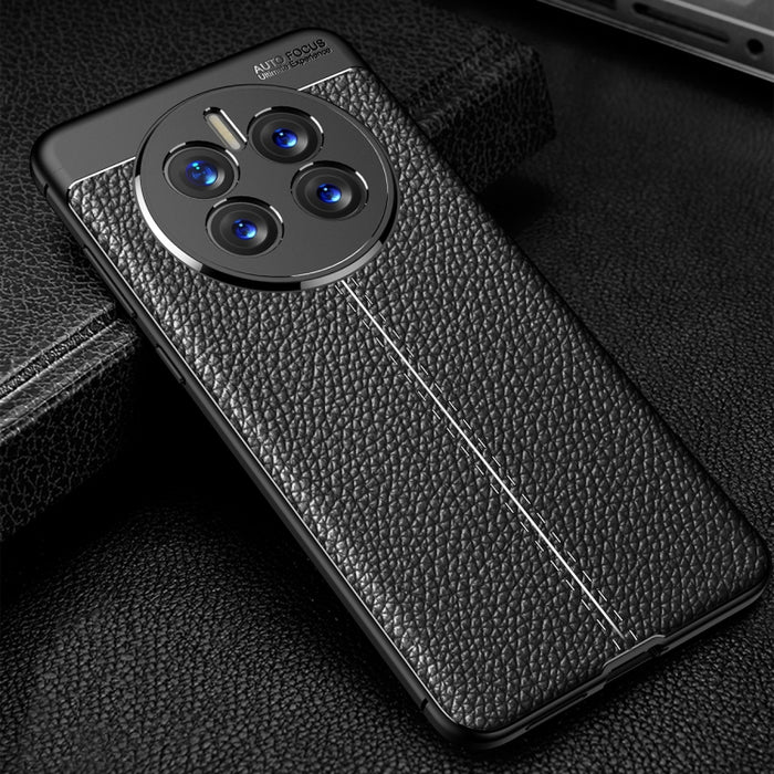 Caja del teléfono de TPU con textura de litchi, For Huawei Mate 50 Pro, For Huawei Mate 50, For Xiaomi Civi 2