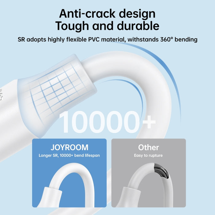 JOYROOM S-UL012A9 2.4A USB a cable de datos de carga rápida de 8 pines