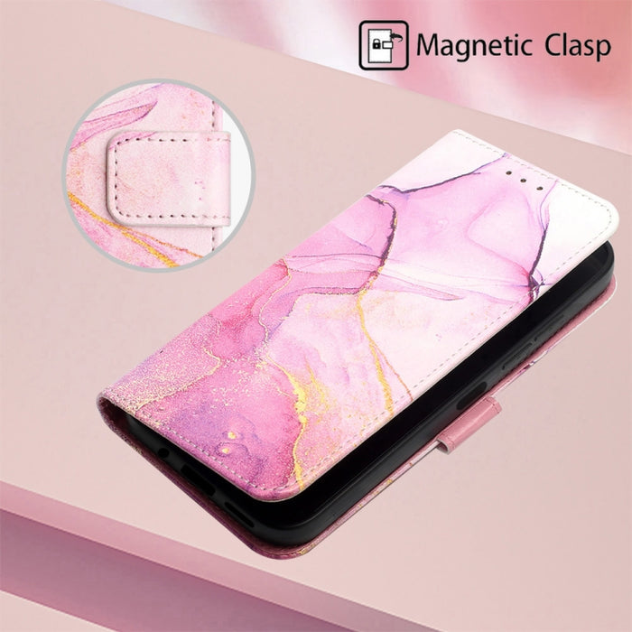 PT003 Estuche para teléfono de cuero con tapa y patrón de mármol, For Motorola Moto E22i 4G/E22 4G, For OPPO A55S 5G/CPH2309 Japan, For OPPO Reno7 A Japan, For T-Mobile Revvl 6 Pro 5G, For Infinix Smart 6 Plus/X6823, For T-Mobile Revvl 6 5G            ...