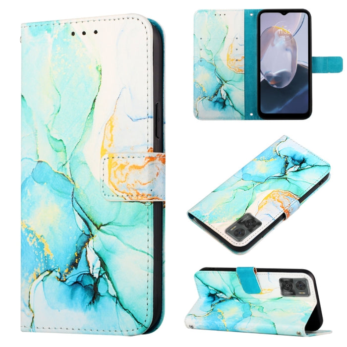 PT003 Estuche para teléfono de cuero con tapa y patrón de mármol, For Motorola Moto E22i 4G/E22 4G, For OPPO A55S 5G/CPH2309 Japan, For OPPO Reno7 A Japan, For T-Mobile Revvl 6 Pro 5G, For Infinix Smart 6 Plus/X6823, For T-Mobile Revvl 6 5G            ...