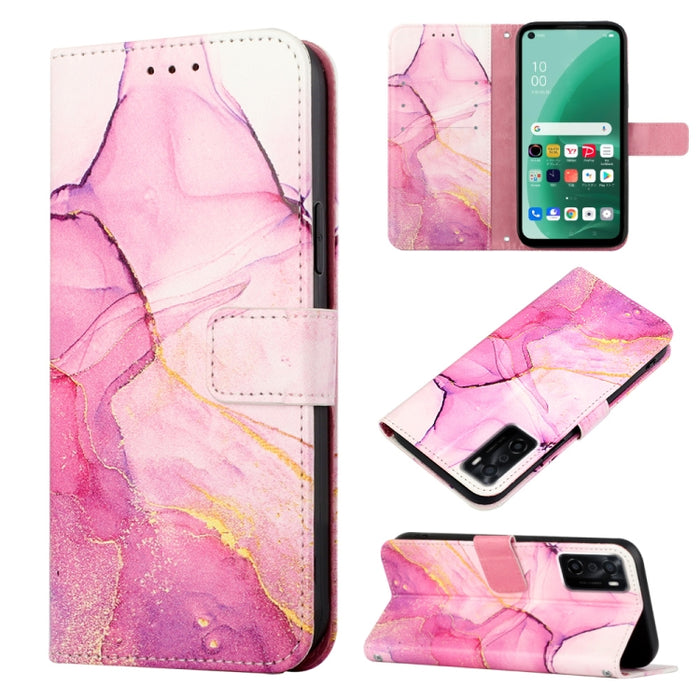 PT003 Estuche para teléfono de cuero con tapa y patrón de mármol, For Motorola Moto E22i 4G/E22 4G, For OPPO A55S 5G/CPH2309 Japan, For OPPO Reno7 A Japan, For T-Mobile Revvl 6 Pro 5G, For Infinix Smart 6 Plus/X6823, For T-Mobile Revvl 6 5G            ...