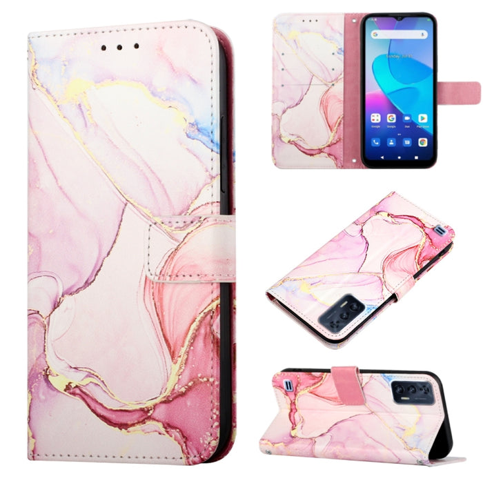 PT003 Estuche para teléfono de cuero con tapa y patrón de mármol, For Motorola Moto E22i 4G/E22 4G, For OPPO A55S 5G/CPH2309 Japan, For OPPO Reno7 A Japan, For T-Mobile Revvl 6 Pro 5G, For Infinix Smart 6 Plus/X6823, For T-Mobile Revvl 6 5G            ...