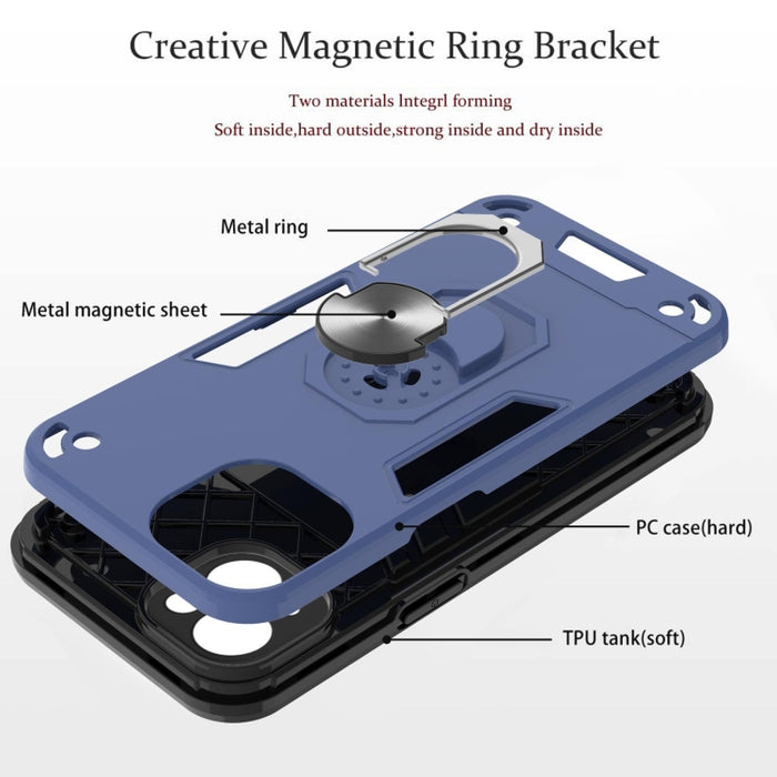 Estuche protector para teléfono 2 en 1 Armor Series PC + TPU