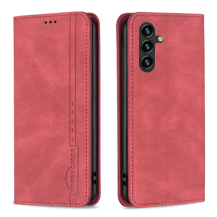 Estuche de teléfono de cuero antirrobo con bloqueo RFID magnético, For OPPO A17, For Samsung Galaxy A14 5G, For Samsung Galaxy S23+ 5G, For Samsung Galaxy S23 Ultra 5G, For Samsung Galaxy S23 5G, For Xiaomi 12T / 12T Pro / Redmi K50 Ultra
