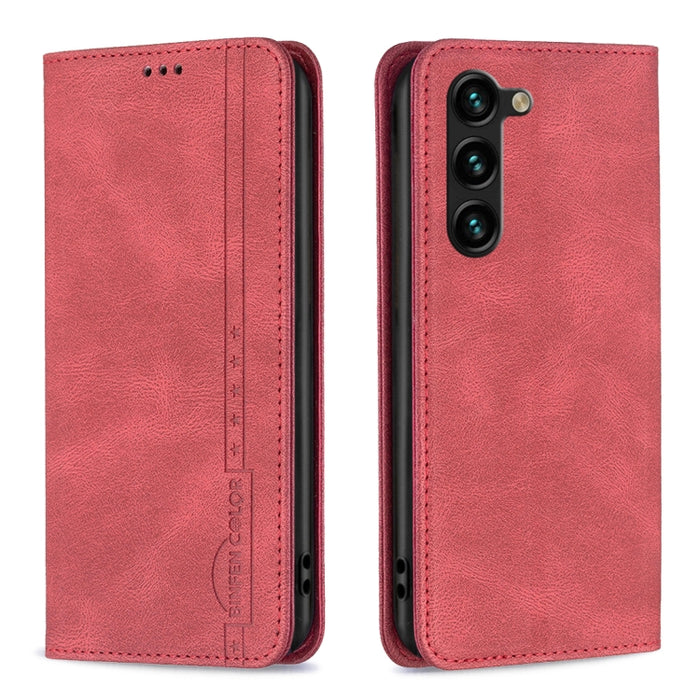 Estuche de teléfono de cuero antirrobo con bloqueo RFID magnético, For OPPO A17, For Samsung Galaxy A14 5G, For Samsung Galaxy S23+ 5G, For Samsung Galaxy S23 Ultra 5G, For Samsung Galaxy S23 5G, For Xiaomi 12T / 12T Pro / Redmi K50 Ultra