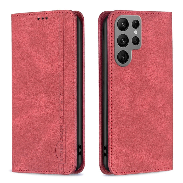 Estuche de teléfono de cuero antirrobo con bloqueo RFID magnético, For OPPO A17, For Samsung Galaxy A14 5G, For Samsung Galaxy S23+ 5G, For Samsung Galaxy S23 Ultra 5G, For Samsung Galaxy S23 5G, For Xiaomi 12T / 12T Pro / Redmi K50 Ultra