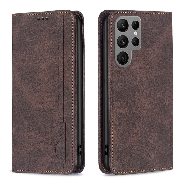 Estuche de teléfono de cuero antirrobo con bloqueo RFID magnético, For OPPO A17, For Samsung Galaxy A14 5G, For Samsung Galaxy S23+ 5G, For Samsung Galaxy S23 Ultra 5G, For Samsung Galaxy S23 5G, For Xiaomi 12T / 12T Pro / Redmi K50 Ultra