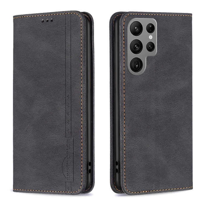 Estuche de teléfono de cuero antirrobo con bloqueo RFID magnético, For OPPO A17, For Samsung Galaxy A14 5G, For Samsung Galaxy S23+ 5G, For Samsung Galaxy S23 Ultra 5G, For Samsung Galaxy S23 5G, For Xiaomi 12T / 12T Pro / Redmi K50 Ultra