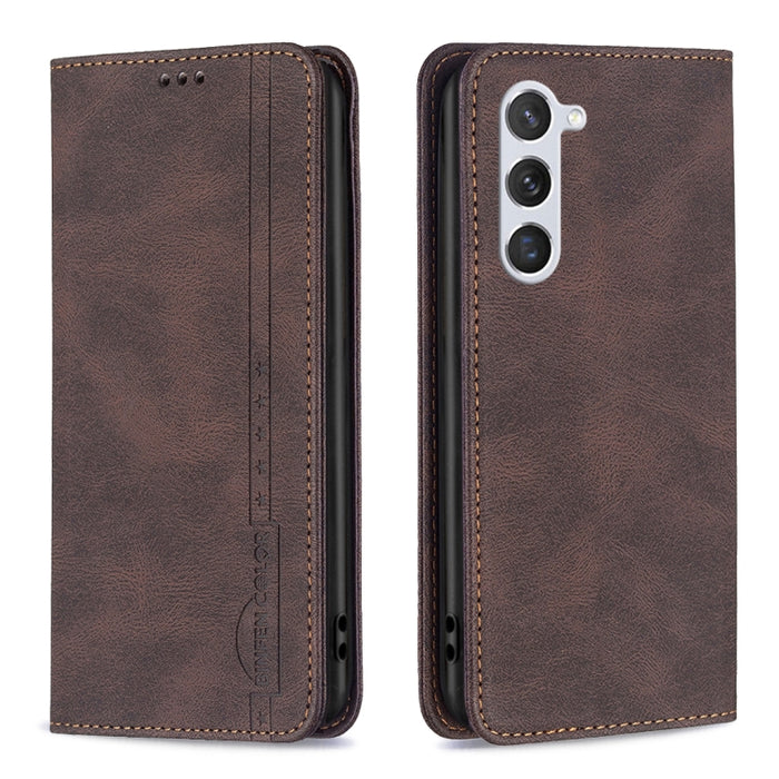 Estuche de teléfono de cuero antirrobo con bloqueo RFID magnético, For OPPO A17, For Samsung Galaxy A14 5G, For Samsung Galaxy S23+ 5G, For Samsung Galaxy S23 Ultra 5G, For Samsung Galaxy S23 5G, For Xiaomi 12T / 12T Pro / Redmi K50 Ultra