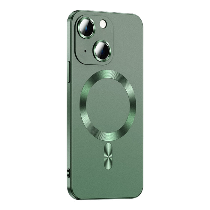 Estuche para teléfono Magsafe con protector de lentes líquidos