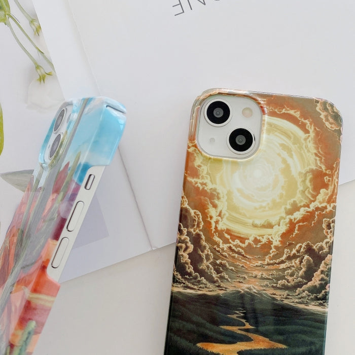 Estuche para teléfono PC con barra de agua para barnizar