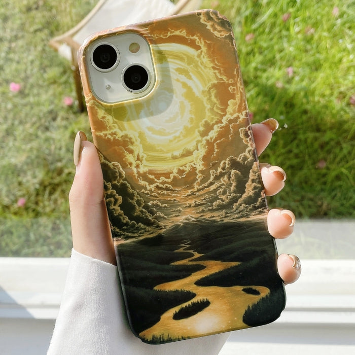 Estuche para teléfono PC con barra de agua para barnizar