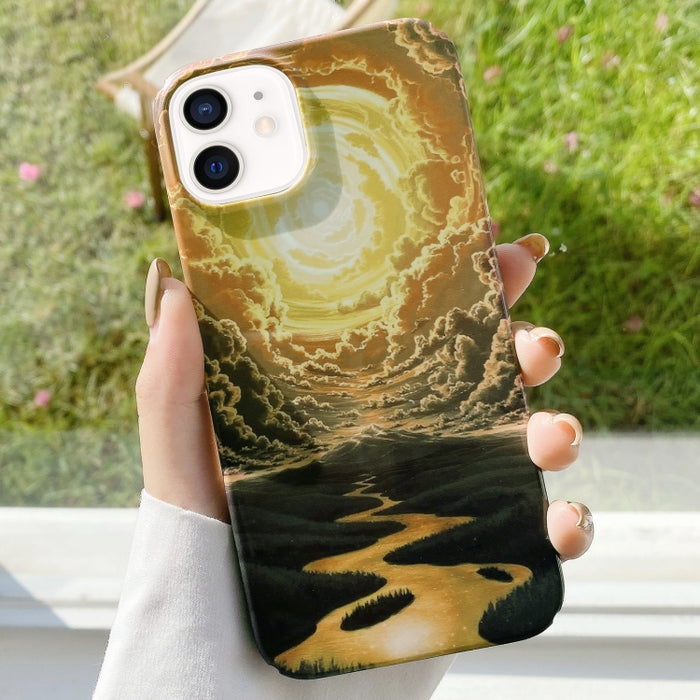 Estuche para teléfono PC con barra de agua para barnizar