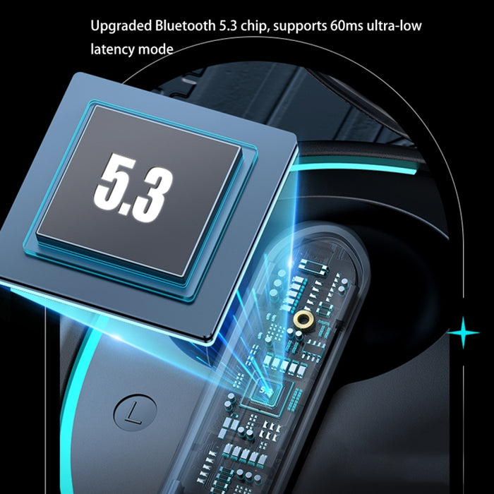 USAMS XJ13 XJ ENC Auricular Bluetooth inalámbrico TWS con micrófono dual y cancelación de ruido