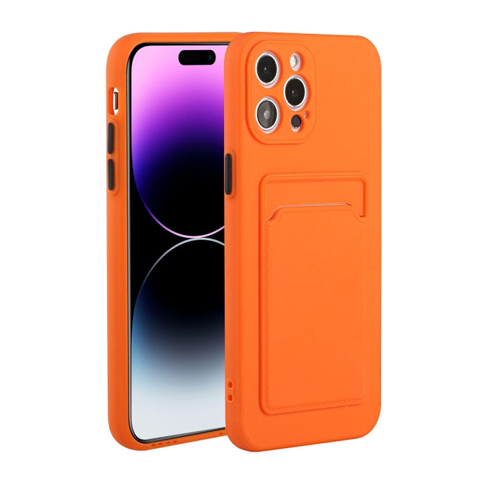 Diseño de ranura para tarjeta Funda de teléfono TPU a prueba de golpes