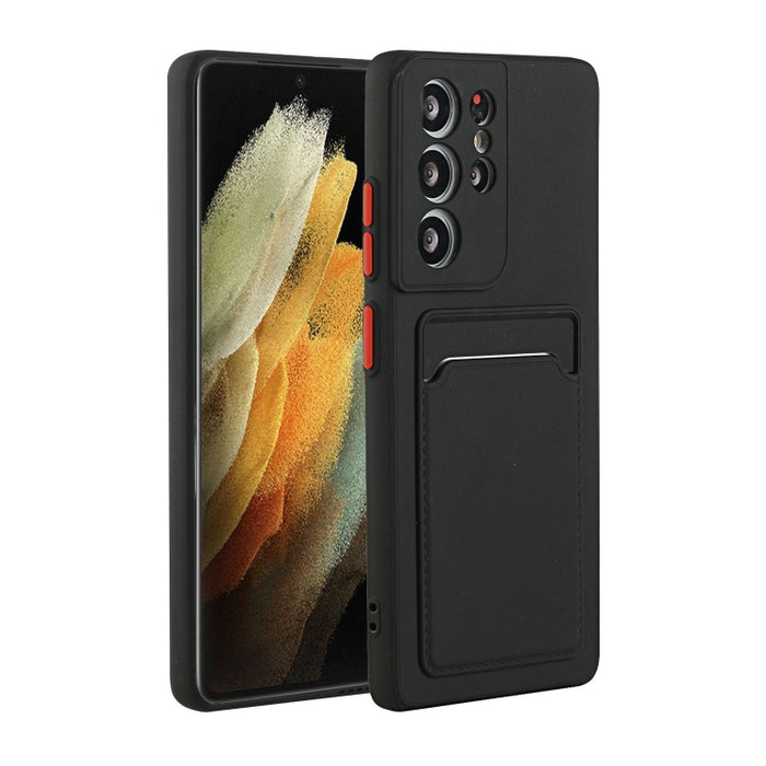 Diseño de ranura para tarjeta Funda de teléfono TPU a prueba de golpes