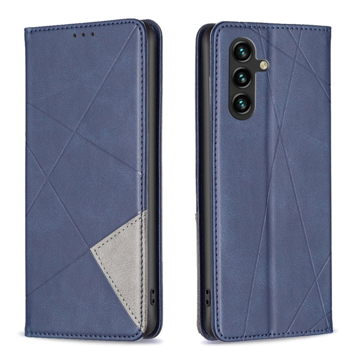 Estuche para teléfono de cuero magnético invisible prismático, For OPPO A17, For Samsung Galaxy A14 5G, For Samsung Galaxy S23+ 5G, For Samsung Galaxy S23 Ultra 5G, For Samsung Galaxy S23 5G, For Xiaomi 12T / 12T Pro / Redmi K50 Ultra