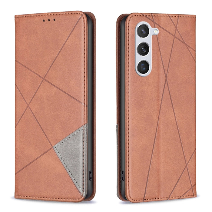 Estuche para teléfono de cuero magnético invisible prismático, For OPPO A17, For Samsung Galaxy A14 5G, For Samsung Galaxy S23+ 5G, For Samsung Galaxy S23 Ultra 5G, For Samsung Galaxy S23 5G, For Xiaomi 12T / 12T Pro / Redmi K50 Ultra