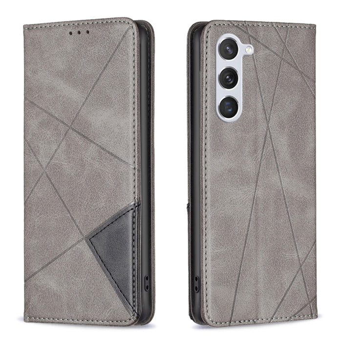 Estuche para teléfono de cuero magnético invisible prismático, For OPPO A17, For Samsung Galaxy A14 5G, For Samsung Galaxy S23+ 5G, For Samsung Galaxy S23 Ultra 5G, For Samsung Galaxy S23 5G, For Xiaomi 12T / 12T Pro / Redmi K50 Ultra