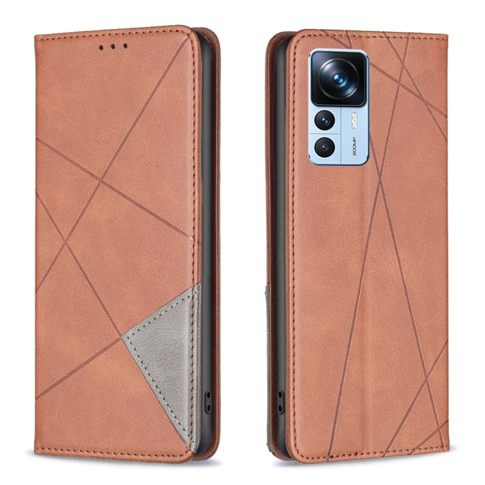 Estuche para teléfono de cuero magnético invisible prismático, For OPPO A17, For Samsung Galaxy A14 5G, For Samsung Galaxy S23+ 5G, For Samsung Galaxy S23 Ultra 5G, For Samsung Galaxy S23 5G, For Xiaomi 12T / 12T Pro / Redmi K50 Ultra
