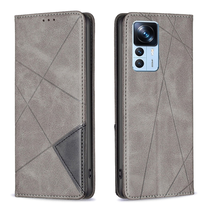Estuche para teléfono de cuero magnético invisible prismático, For OPPO A17, For Samsung Galaxy A14 5G, For Samsung Galaxy S23+ 5G, For Samsung Galaxy S23 Ultra 5G, For Samsung Galaxy S23 5G, For Xiaomi 12T / 12T Pro / Redmi K50 Ultra
